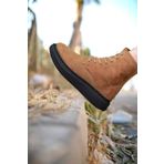 Riccon 0012373 Taba Siyah Süet Sneaker Erkek Bot