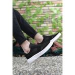 Riccon 0012447 Siyah Beyaz Erkek Sneaker