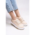 Riccon Aviriara Kadın Sneaker 0012280 Bej