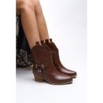 Riccon Creitulah Kadın Western Bot 0012721 - Taba - Taba