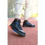 Riccon Erkek Comfort Sneaker Bot 001263 Siyah Saks