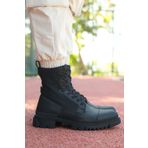 Riccon Erkek Siyah Mat Postal Bot 0012746