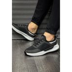 Riccon Filvukh Unisex Sneaker 0012137 Siyah Gümüş
