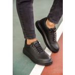 Riccon Qhedalvi Erkek Sneaker 0012404 Siyah Siyah