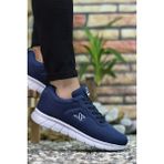Riccon Unisex Kadın Sneaker – Su ve Soğuğa Dayanıklı, Kaymaz Tabanlı, 1. Sınıf Malzemeden Şık Spor Ayakkabı - Lacivert