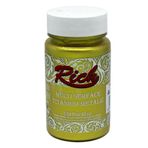 Rich 090 Cc Beyaz Altın Multi Titanium Metalik Akrilik Boya