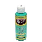 Rich 120-0754 Metalik Boya 120 cc Yeşil Akrilik Boya