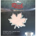 Rich 25 Yaprak Gümüş Renk Yaprak Varak 16 x 16 cm Özellikli Sanatsal Malzeme