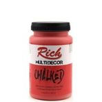 Rich 250 cc Retro Kırmızı Multi Decor Chalked Hobi Boyası