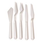 Rich 5 Li Plastik Spatula Set (modelaj Set- Spatül Set)