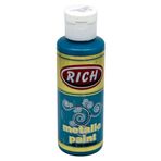Rich 768 Turkuaz Metalik Akrilik Boya 120 ml