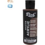 Rich Açık Kahve Boya Akrilik 120CC Master N:220 Yoğun Pigment ve Üstüm Kapatıcılık