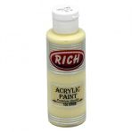 Rich AK-130104 Krem 130 cc Akrilik Boya