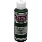 Rich Akrilik Boya 120 cc Yağ Yeşili 210 Modeli ile Hobi ve Sanat İçin Uygun