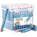 Rich Art-X Sketch Marker Duo 80 Li Set 18051