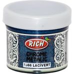 Rich Chrome 1566 Lacivert 60 cc Metalik Extra Simli Sedefli Boya