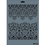 Rich Dantel Seri DN-914 35x25 cm Stencil