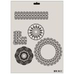 Rich Dantel Seri DN-917 35x25 cm Stencil