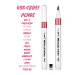 Rich Fırça Uçlu Metalik Akrilik Marker Çizim Kalemi Her Yüzeye Uygun Kalıcı Mürekkep 1-6 Mm Uç Art-X,SYF180414