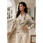 Rich Kadın Saten Gizli Düğme Detaylı Design Slim Fit Gömlek