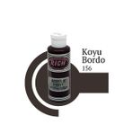 Rich Koyu Bordo 130 cc Akrilik Boya