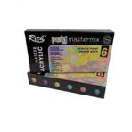 Rich Mastermix 60 cc 6'lı Pastel Renkler Akrilik Boya