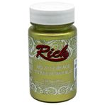 Rich Metalik 2518 Beyaz Altın 0.90cc Akrilik Boya