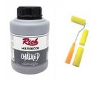Rich Multi Decor Chalked Akrilik 1750ml 4576 Is Siyah&Sarı Sünger Rulo Seti
