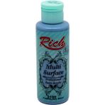 rich multi surface akrilik boya 120 cc karolina mavi mls-120-2190 - Yok