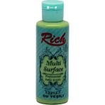 Rich Multi Surface Su Yeşili Akrilik Boya 120 cc Standart Özellikli 2212 Renk