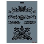 Rich N-107 Yeni Seri XL 35x25 cm Stencil