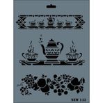 Rich N-143 Yeni Seri XL 35x25 cm Stencil