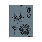 Rich N-147 Yeni Seri XL 35x25 cm Stencil