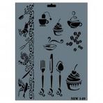 Rich N-149 Yeni Seri XL 35x25 cm Stencil