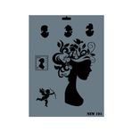 Rich N-191 Yeni Seri XL 35x25 cm Stencil