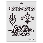 Rich New-118 Desen Stencil 25x35 cm Şablon