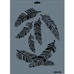 Rich NEW-203 Stencil 25x35 cm Boyama Şablonu