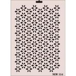 Rich New Seri N 154 35x25 cm Stencil