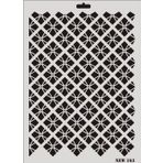 Rich New Seri N 163 35x25 cm Stencil