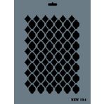 Rich New Seri N 194 35x25 cm Stencil