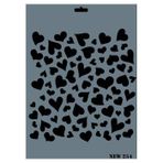 Rich New Seri N-254 35x25 cm Stencil