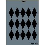 Rich New Seri N 283 35x25 cm Stencil