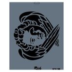 Rich New Seri N-388 35x25 cm Stencil