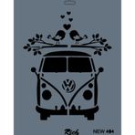 Rich New Seri N-404 25x35 cm Stencil