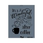 Rich New Seri N 418 35x25 cm Stencil
