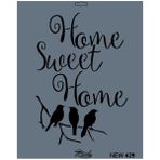 Rich New Seri N-429 35x25 cm Stencil