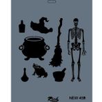 Rich New Seri N-459 35x25 cm Stencil
