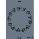 Rich New Seri N-574 35x25 cm Stencil
