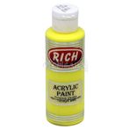 Rich No:110 Açık Sarı 130ml Akrilik Boya