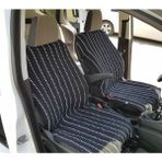 Rich Oto Kilim Ön 2 Pilot Arka Koltuk Serme Takım %100 Pamuk - Siyah